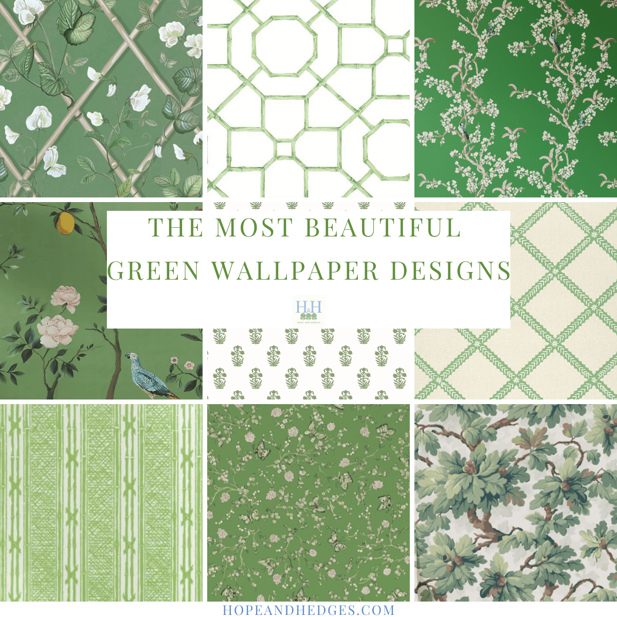 Pretty Green Wallpaper Designs