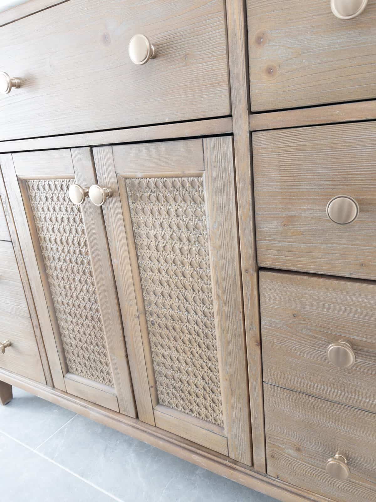 Pottery Barn Sausalito Vanity Dupe Hope And Hedges