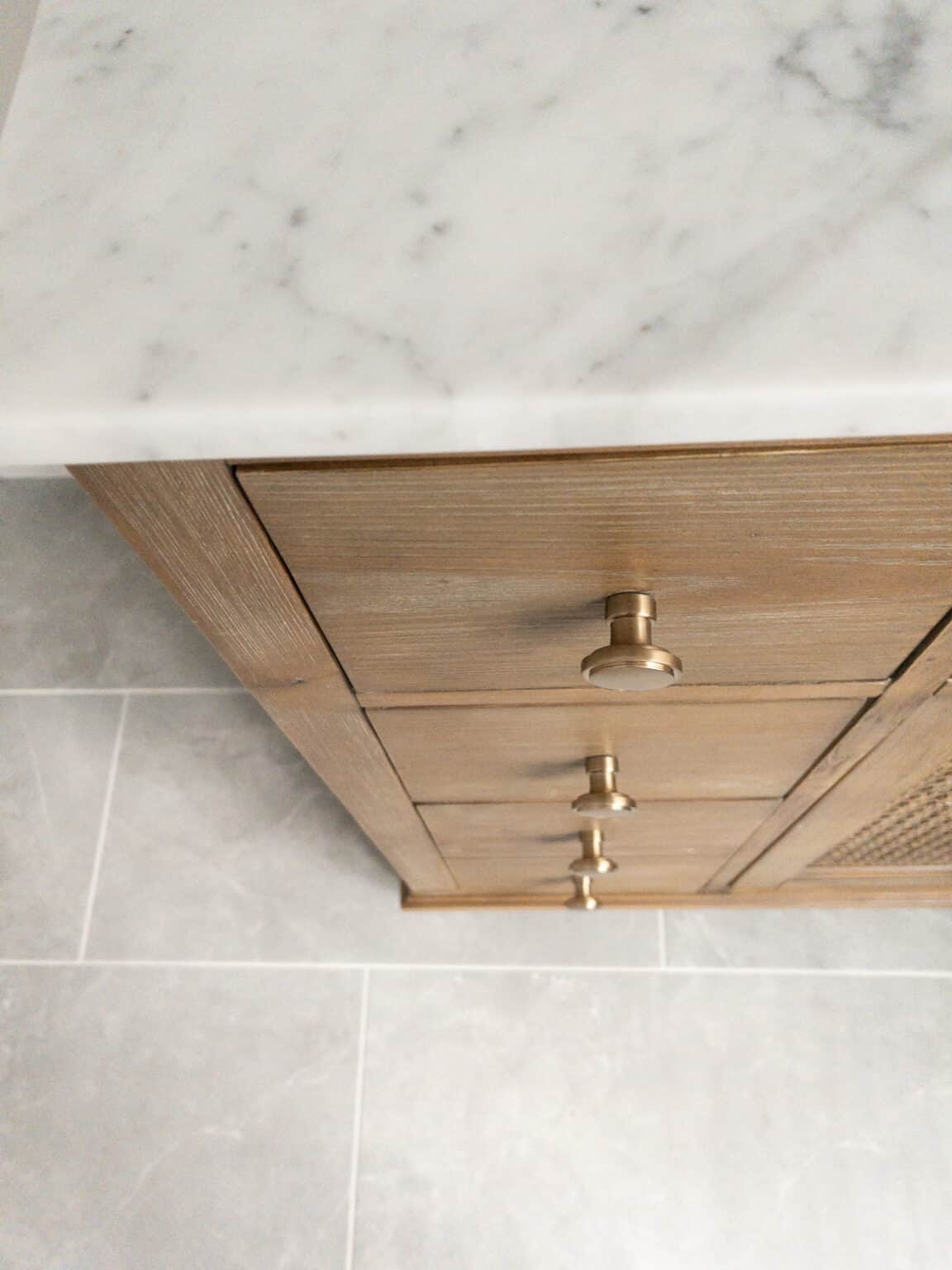 Pottery Barn Sausalito Vanity Dupe Hope And Hedges