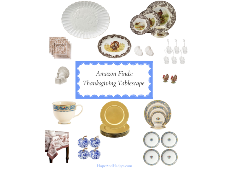 Amazon Thanksgiving Tablescape