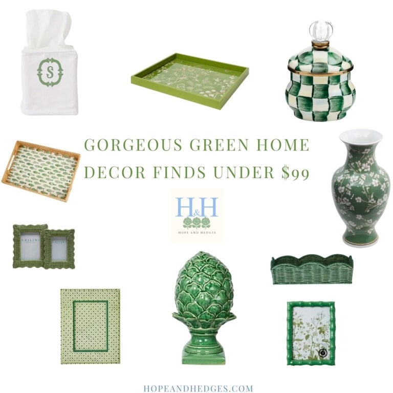 green home decor finds