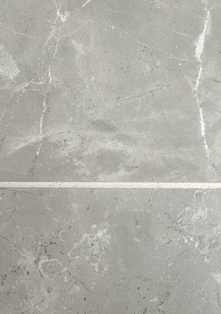 gray marble look porcelain tile