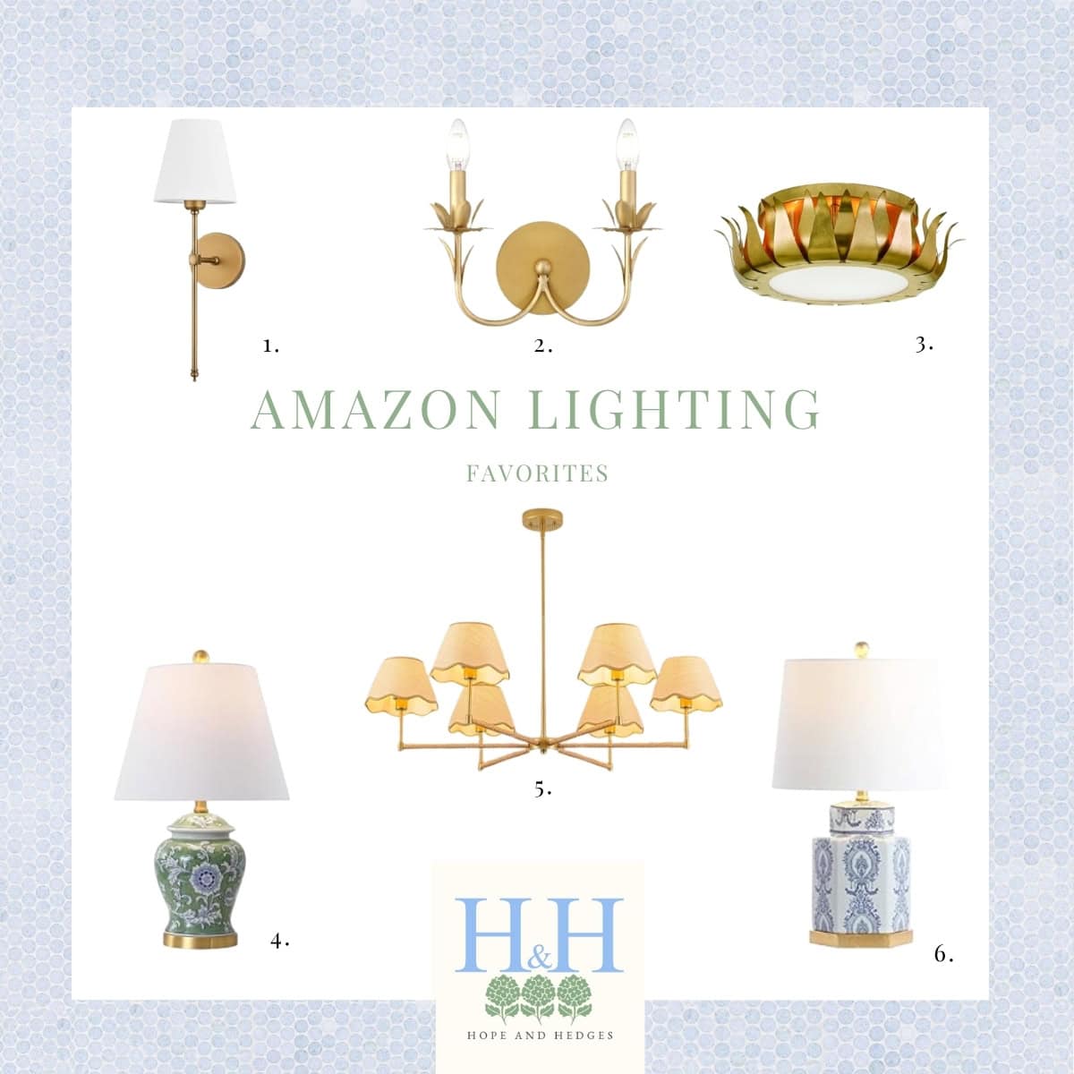 The Best Amazon Light Fixtures (Splurges and Looks For Less) | Hope And ...