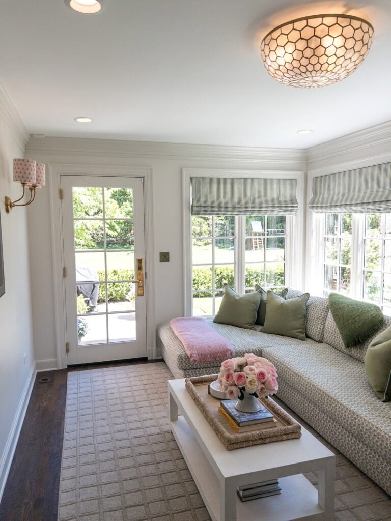 pillow combinations green pillows on sofa