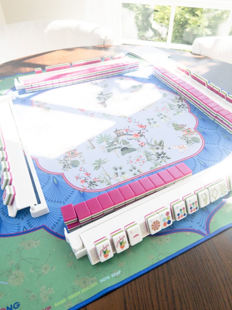 mahjong tile set