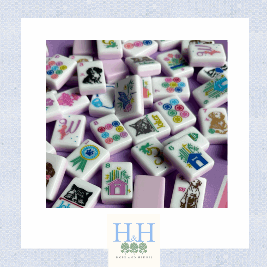 Dog Mahjong Tiles