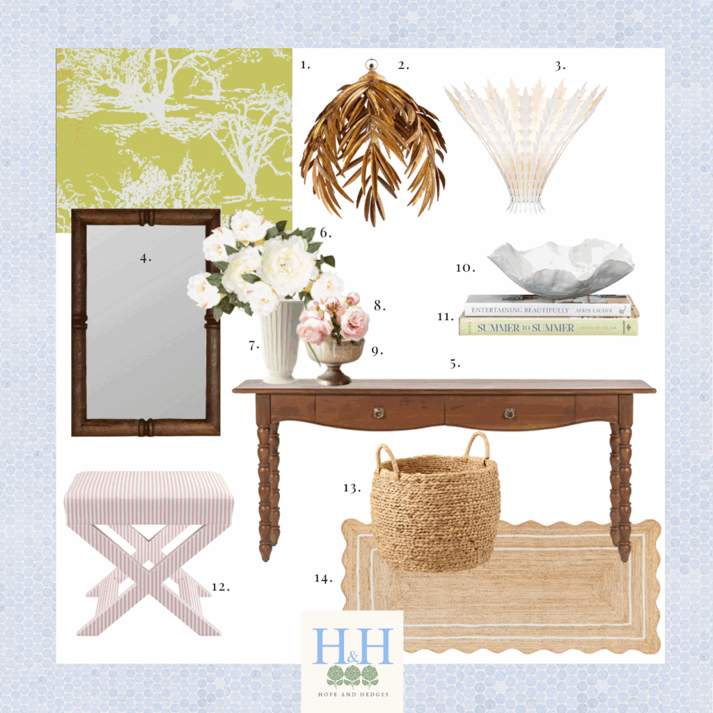 entryway room mood board design