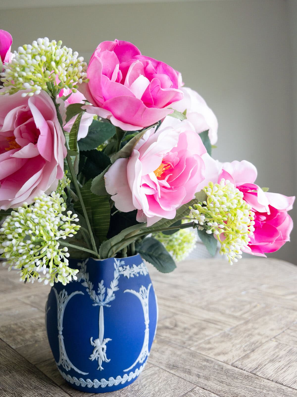 DIY Faux Floral Arrangement