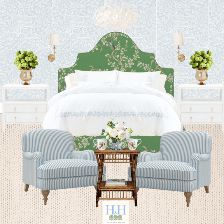 bedroom mood board